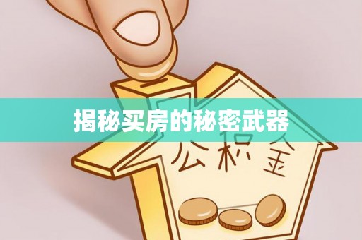 揭西揭秘买房的秘密武器