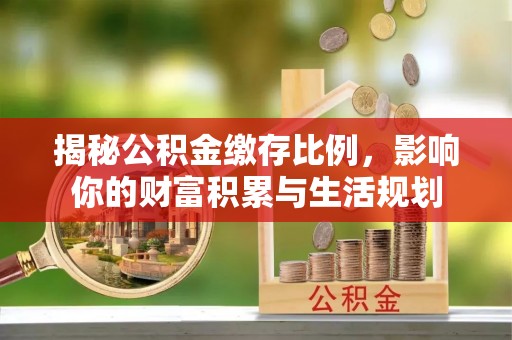 揭西揭秘公积金缴存比例，影响你的财富积累与生活规划