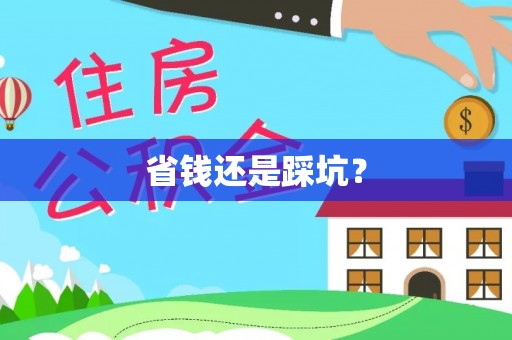 揭西省钱还是踩坑？