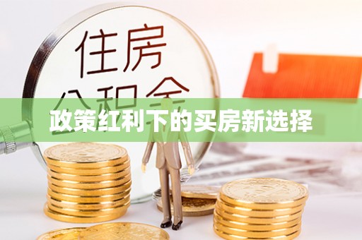 揭西政策红利下的买房新选择