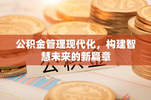 揭西公积金管理现代化，构建智慧未来的新篇章
