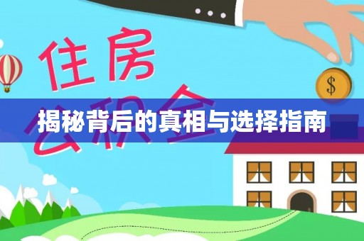 揭西揭秘背后的真相与选择指南