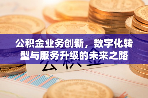 揭西公积金业务创新，数字化转型与服务升级的未来之路