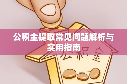 揭西公积金提取常见问题解析与实用指南