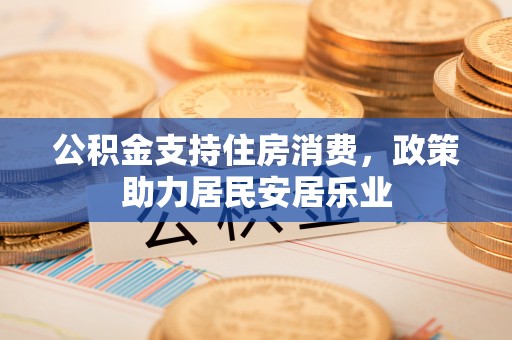 揭西公积金支持住房消费，政策助力居民安居乐业