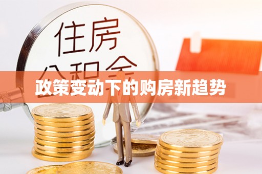 揭西政策变动下的购房新趋势
