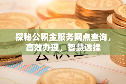 揭西探秘公积金服务网点查询，高效办理，智慧选择