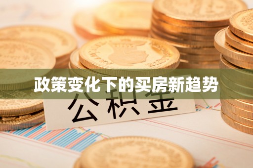 揭西政策变化下的买房新趋势