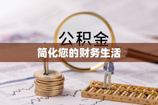 揭西简化您的财务生活
