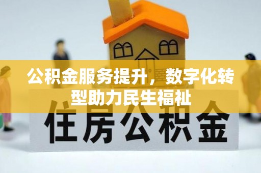 揭西公积金服务提升，数字化转型助力民生福祉