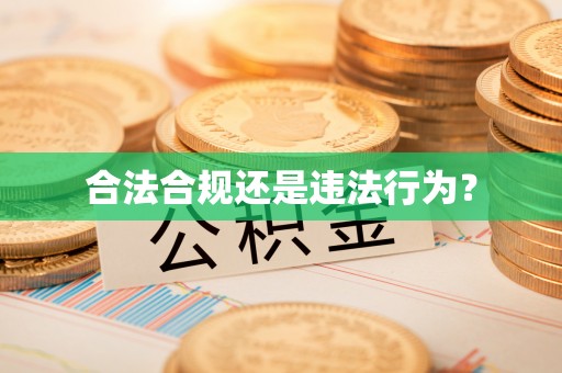揭西合法合规还是违法行为？
