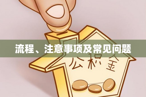 揭西流程、注意事项及常见问题