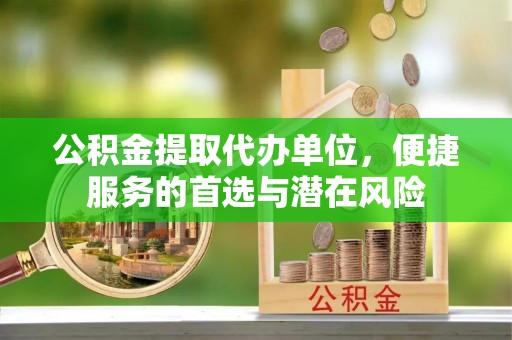 揭西公积金提取代办单位，便捷服务的首选与潜在风险